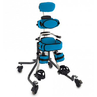 Детский вертикализатор передне - заднеопорный с разведением ног LECKEY Squiggles Stand в 