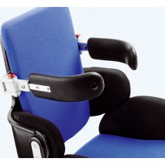 Боковые поддержки, откидные, изогнутые 3