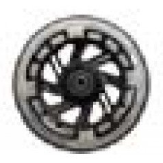 Передние колеса со светодиодами