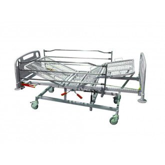 Кровать медицинская функциональная 4-х секционная механическая Vermeiren Luna Metal в 